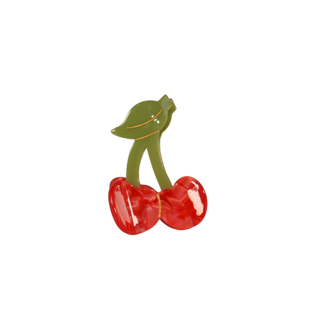 Cherry Claw Clip