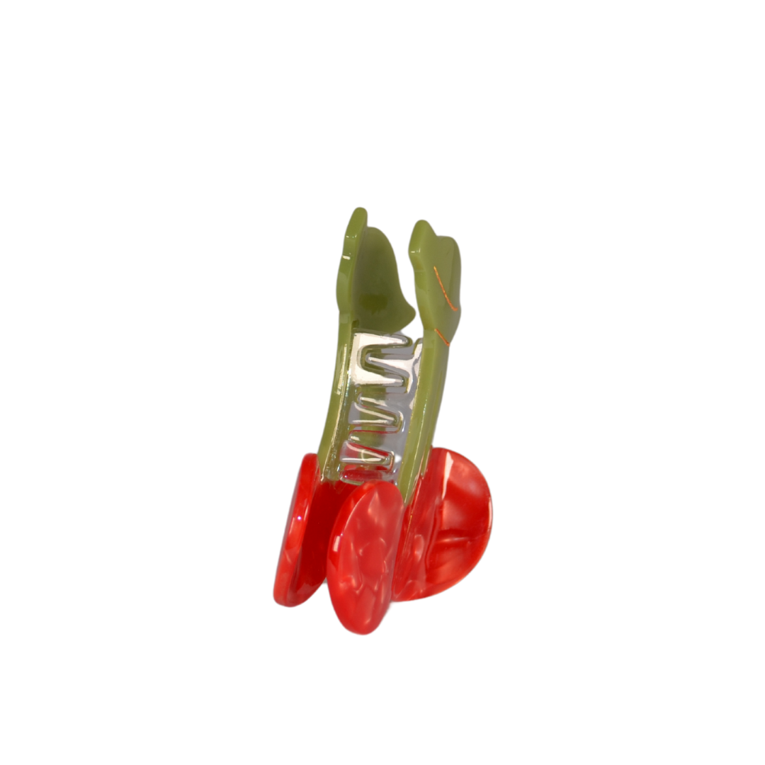 Cherry Claw Clip